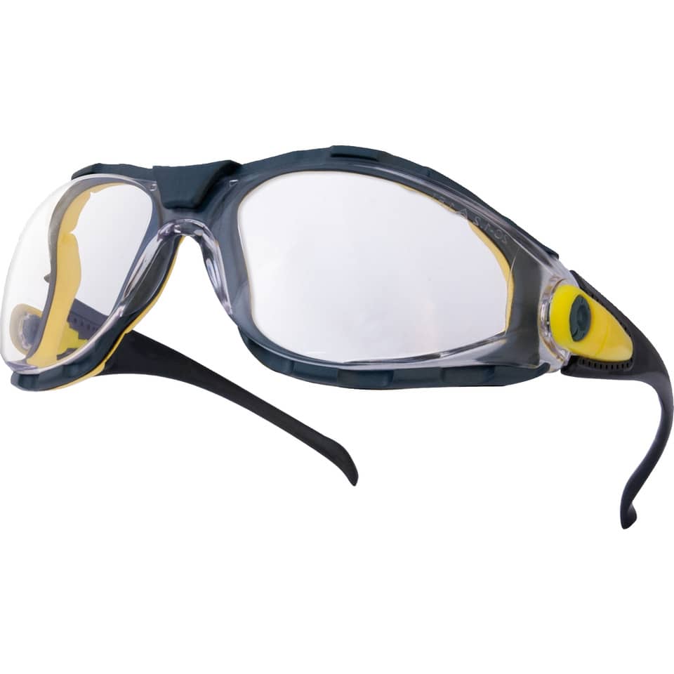 Occhiali Delta Plus Pacaya Clear monoblocco policarbonato nasello integrato trasparente PACAYBLIN