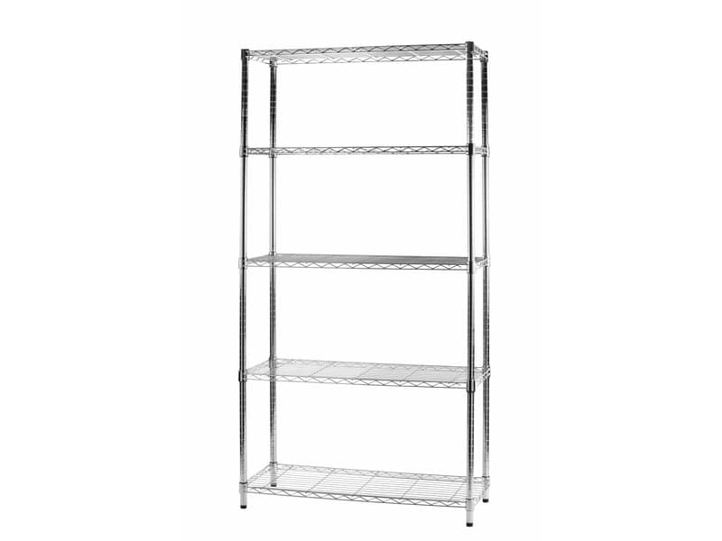 Scaffale a 5 ripiani Serena Group Archimede in acciaio grigio - ZN1436-5