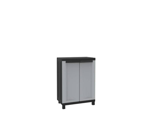 Armadietto a due ante TERRY Twist Black 680 grigio/nero 68x39x91,5 cm 1002709