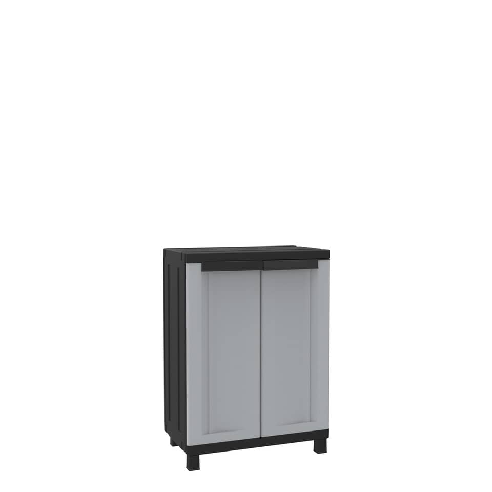 Armadietto a due ante TERRY Twist Black 680 grigio/nero 68x39x91,5 cm 1002709