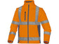 Giacca Delta Plus Moonlight2 -classe 3- 5 tasche - tessuto softshell - argento arancio fluo-grigio - M - MOON2OGTM