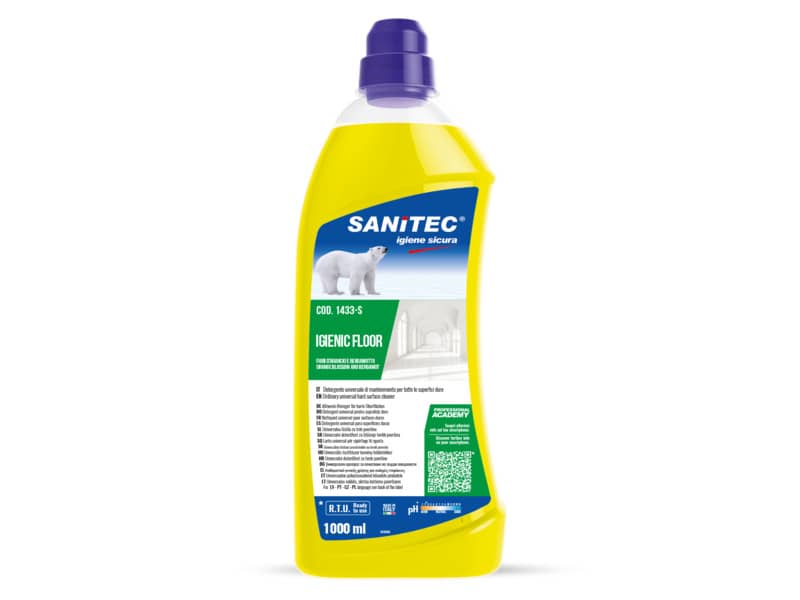 Detergente concentrato per pavimenti Sanitec Igenic Floor Fiori d'arancio & Bergamotto - 1000 ml - 1433-S