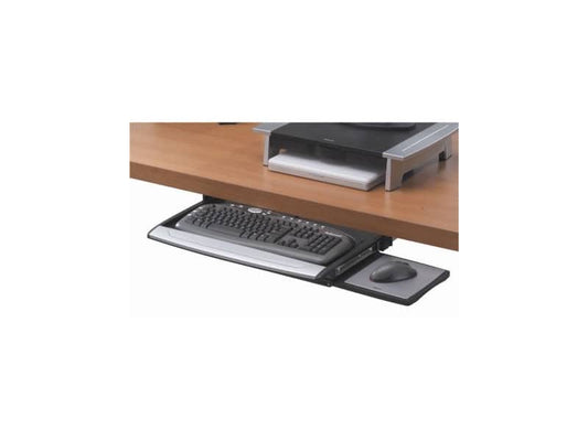 Supporto FELLOWES Deluxe Office Suites per tastiera plastica nero 7,2x61x36,5 cm - 8031201