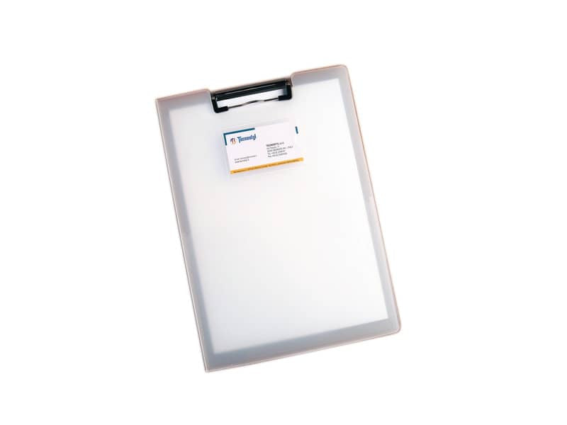 Portablocco TECNOSTYL A4 in PPL 24x1x33 cm con mollettone fermafogli CB002