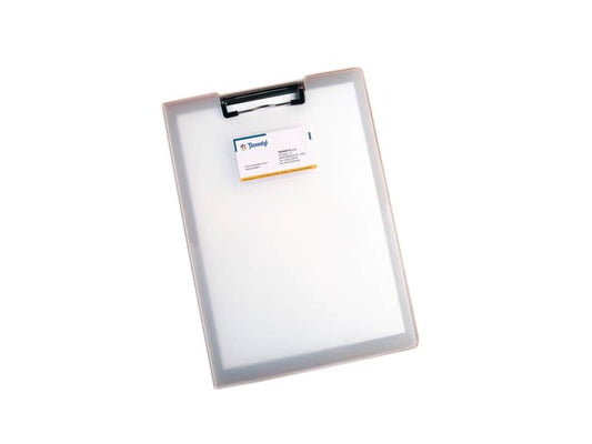 Portablocco TECNOSTYL A4 in PPL 24x1x33 cm con mollettone fermafogli CB002