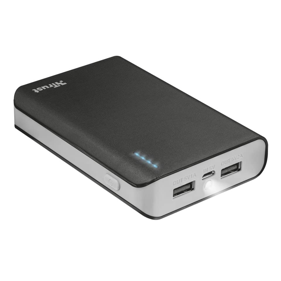 Caricatore portatile Powerbank 8800 Trust Primo nero 21227