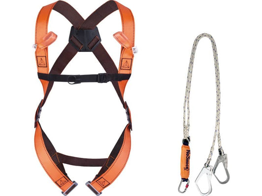 Kit anti-caduta ponteggi DELTA PLUS pronto all'uso arancio - ELARA280