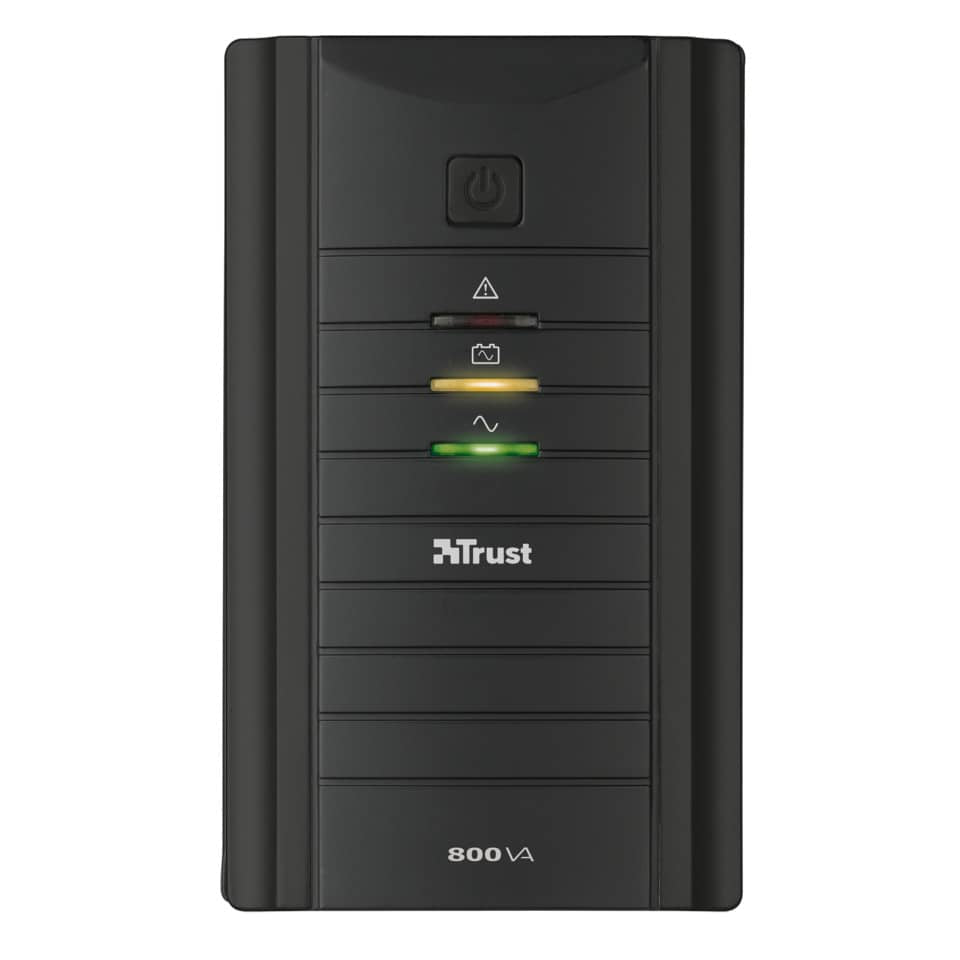 Gruppo di continuità da 800 VA UPS Trust Oxxtron nero 17938