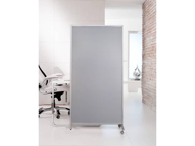 Paravento con magneti Serena Group in policarbonato grigio 80x40x170 cm WAL804017G