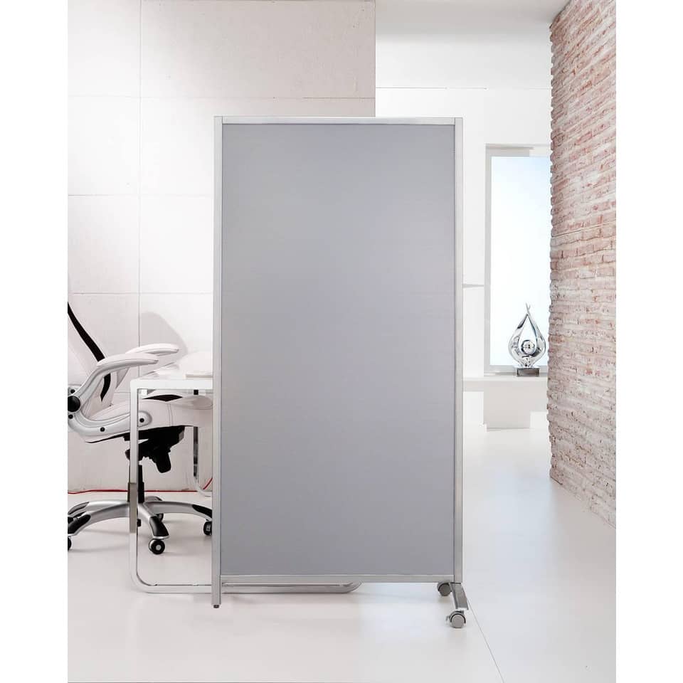 Paravento con magneti Serena Group in policarbonato grigio 80x40x170 cm WAL804017G