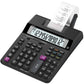 Mini calcolatrice scrivente Casio HR-200RCE-W con batteria, stampa a 2 colori e display a 12 cifre - HR-200RCE