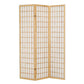 Paravento a 3 ante Serena Group in legno e carta di riso faggio 130,5x178 cm NY1002-3