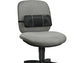 Supporto FELLOWES lombare portatile Smart Suites™ schiuma alta densità e tessuto nero 5,4x30,4x12,6 cm - 8042101