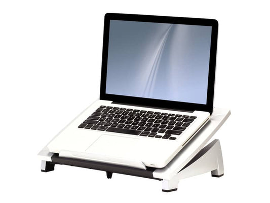 Supporto FELLOWES laptop Office Suites plastica nero/argento 16,5x38,4x28,9 cm 8032001