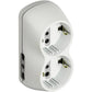 Adattatore B4 appendibile bticino con 2 prese bipasso 10/16A e 2 prese tedesche bianco - S3614D