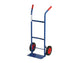 Carrello in acciaio Serena Group doppio manico 46x35x 100 cm blu ruote gomma piena - portata 80 kg - HT100