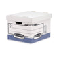 Scatola archivio BANKERS BOX Box System standard 28,5x33,3x38 cm blu/bianco 0026101