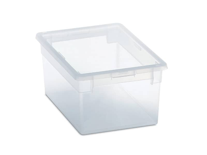 Contenitore multiuso TERRY Light Box M/2 6 lt. trasparente 19,5x28x13,2 cm 1001969