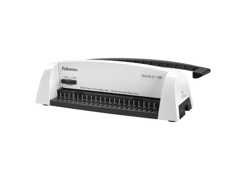 Rilegatrice a dorsi plastici FELLOWES Starlet 2+ 120 capacità di perforazione 12 fogli - 5227901