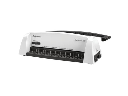 Rilegatrice a dorsi plastici FELLOWES Starlet 2+ 120 capacità di perforazione 12 fogli - 5227901