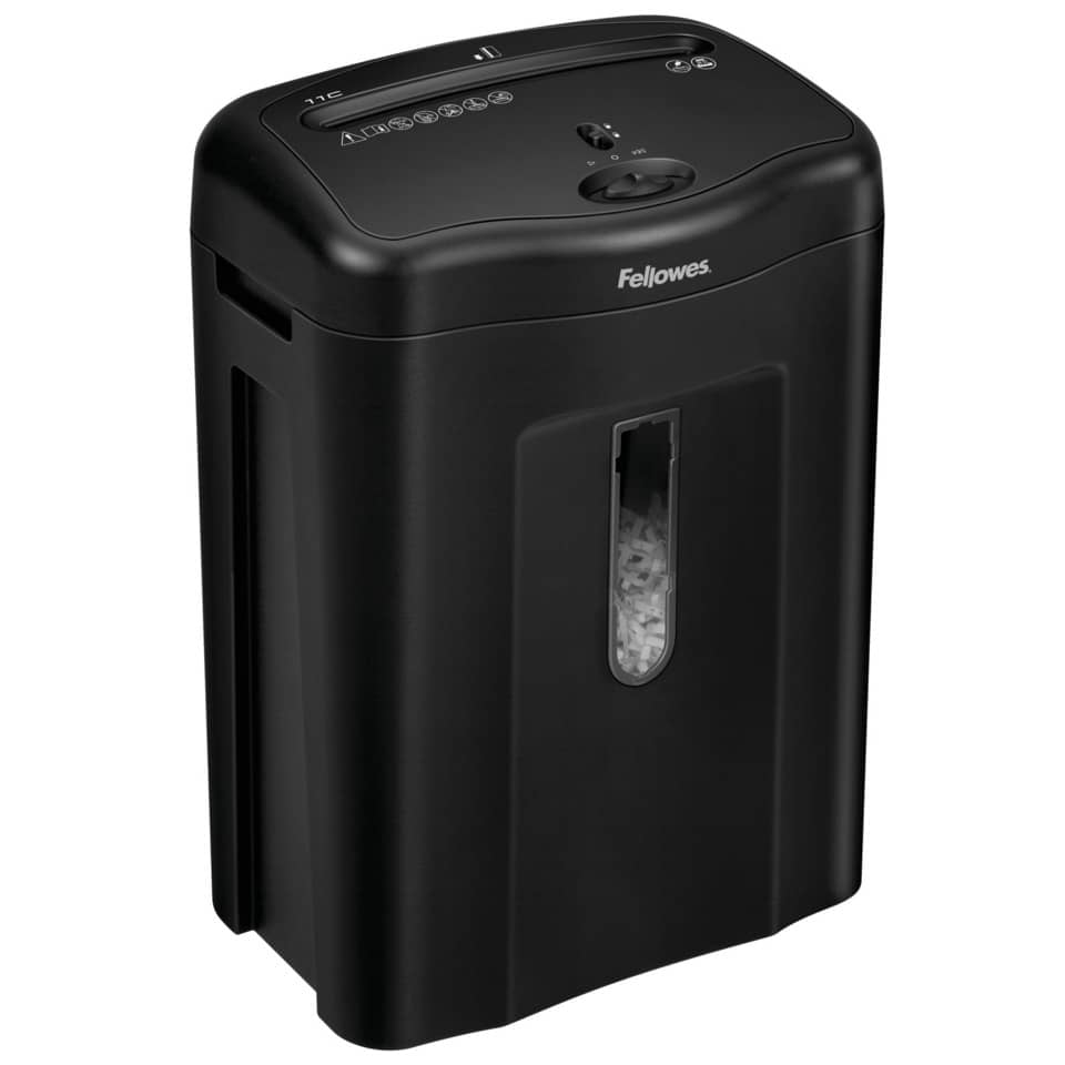 Distruggidocumenti uso personale FELLOWES Powershred® 11C - P-3 - 18 L taglio a frammento 4x52 mm - 4350201