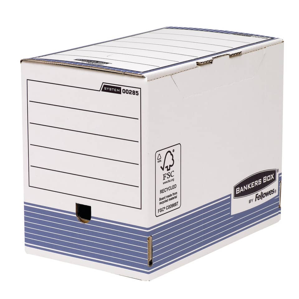 Scatola archivio BANKERS BOX Box System 32,7x26,5 cm dorso 20 cm 0028501