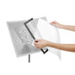 Espositore da terra DURABLE DURAVIEW® STAND A3 argento metallizzato - 498223