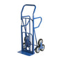 Carrello in acciaio Serena Group 55 x 52-80 x h. 140 cm blu portata 150 kg - manico singolo - HT4028