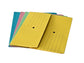 Cartelline con tasca 4Mat A4 in carta woodstock 225 g/m² dorso 3 cm rosa conf. da 10 pezzi - 3240 03