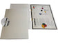 Cartelline con naselli 4Mat A4 in bindakote 250 g/m² bianco conf. da 10 pezzi - 3640