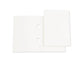 Cartelline con naselli 4Mat A4 in bindakote 250 g/m² bianco conf. da 10 pezzi - 3640