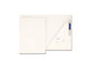 Cartelline a 2 lembi 4Mat A4 bindakote bindakote 250 g/m² c/alloggio biglietti visita e penna  cf. 10 pz - 3745