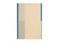 Cartelline a 2 lembi 4Pro A4 in carta schedografica 270 g/m² dorso 3 cm blu conf. da 20 pezzi - 7015 01