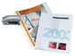 Cartellina per rilegatura DURABLE DURABIND® robusto PVC A4 1-30 fogli nero 225001