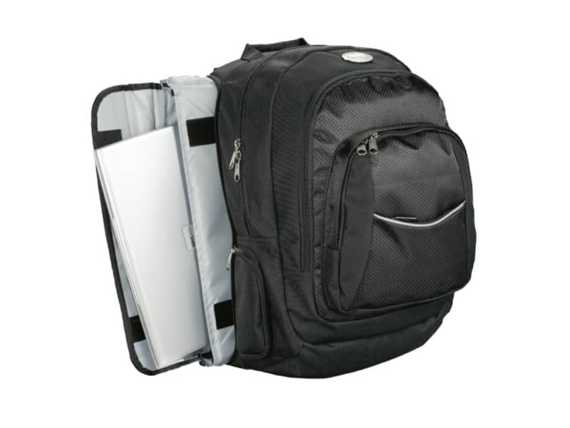 Zaino ventiquattrore portacomputer Lightpak ADVANTAGE in nylon 49x35x23 cm fino a 17" nero - 46090