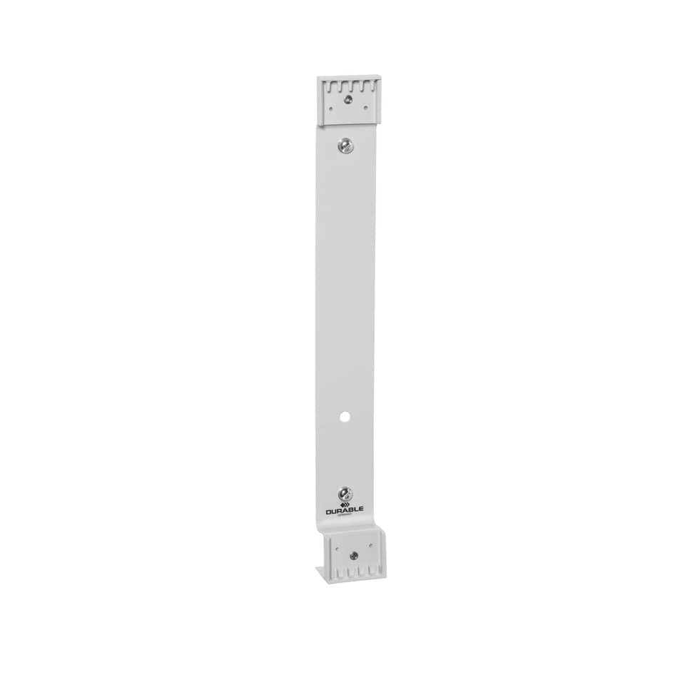 Supporto da parete DURABLE FUNCTION WALL MODULE 5 acciaio verniciato a polvere grigio - 584010