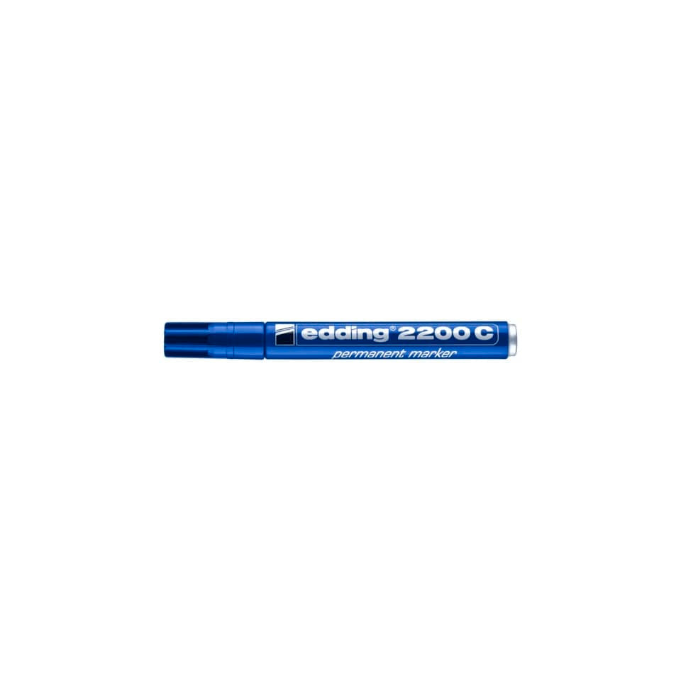 Marcatore permanente edding 2200 C punta scalpello 1-5 mm blu 4-2200C003