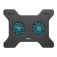 Supporto per laptop Trust Xstream Breeze con 2 ventole nero 17805