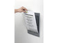 Targhe DURABLE CLICK SIGN ABS trasparente/grafite A4 210x297 mm 486737