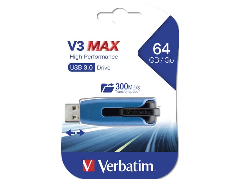 Drive USB  3.0 Store'n' Go V3 Verbatim 64 GB 49807