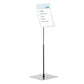 Espositore da terra DURABLE DURAVIEW® STAND A3 argento metallizzato - 498223