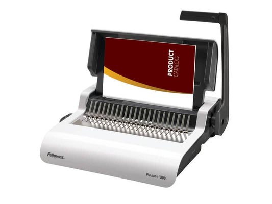 Rilegatrice a dorsi plastici FELLOWES Pulsar+ 300 capacità di perforazione 17 fogli - 5627601