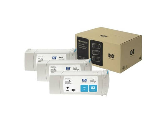 cartucce inkjet dye 83 HP ciano Conf. 3 - C5073A