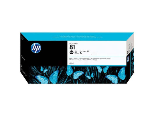 Cartuccia inkjet dye 81 HP nero standard C4930A