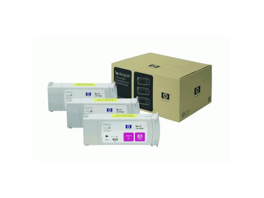 cartucce inkjet dye 83 HP magenta  Conf. 3 - C5074A