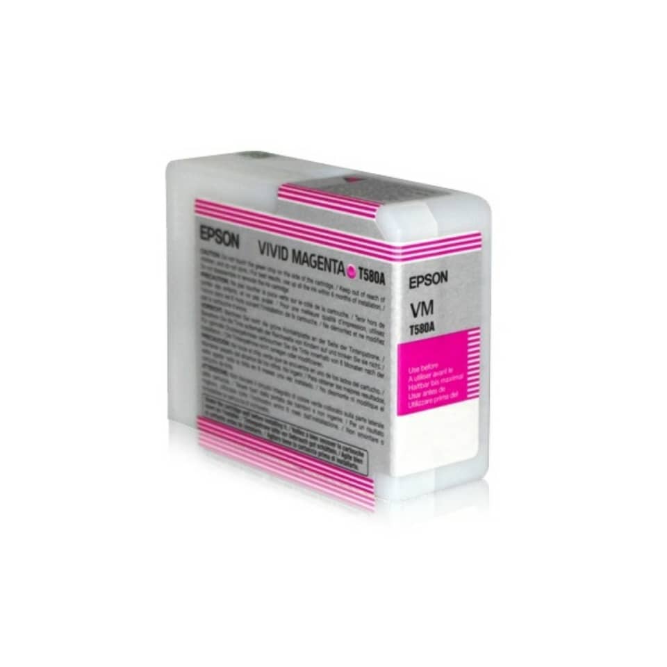 Cartuccia inkjet ink pigmentato T580A Epson magenta C13T580A00