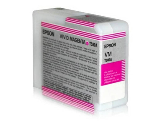 Cartuccia inkjet ink pigmentato T580A Epson magenta C13T580A00