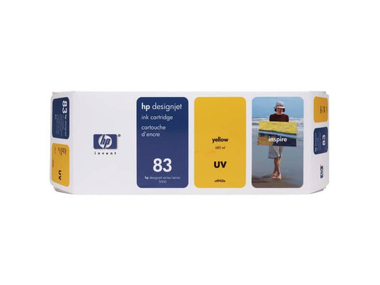Cartuccia inkjet UV 83 HP giallo standard C4943A