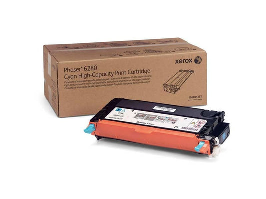 Toner alta capacità Xerox ciano  106R01392