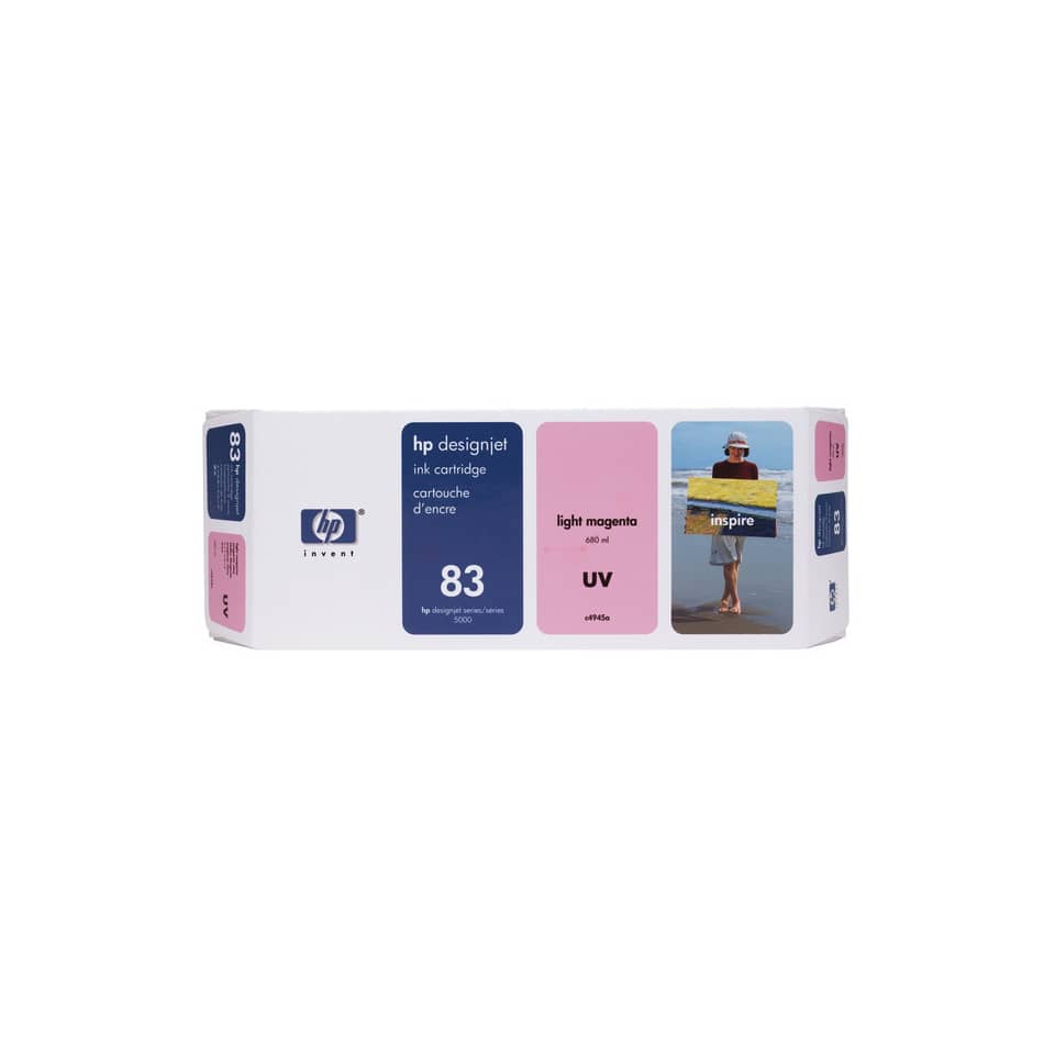 Cartuccia inkjet UV 83 HP magenta chiaro standard C4945A